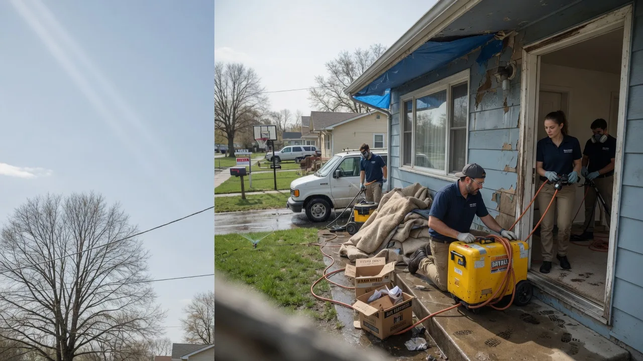 Basement Flood Cleanup in Baker, WV near me